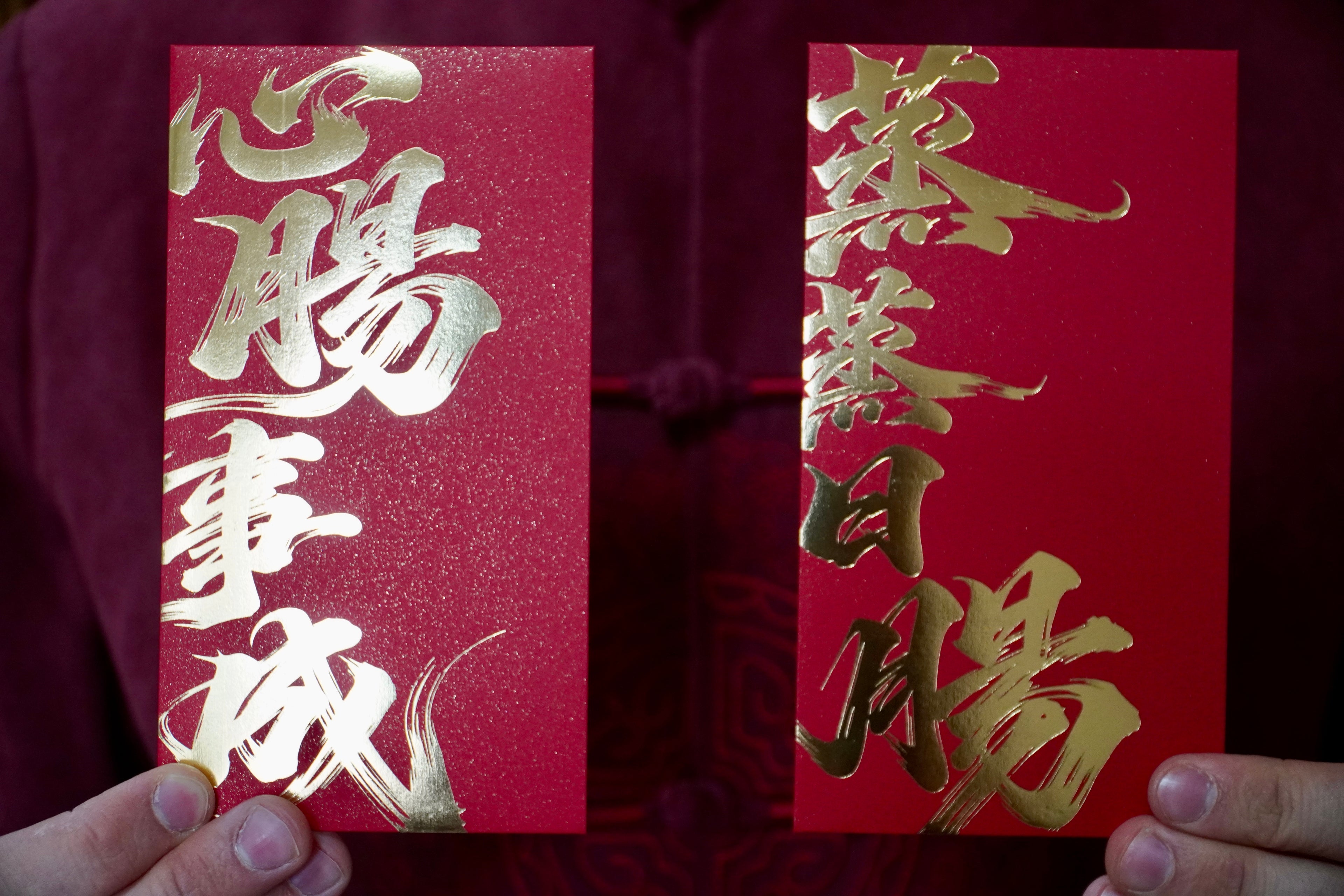 腸運亨通 🎉 40pcs利是封套裝 Set of Love: Fragrant Sausage New Year Red Packet 40pcs